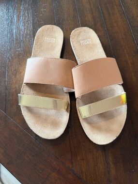 Eileen Fisher Folly Nude/Platinum Sandals
